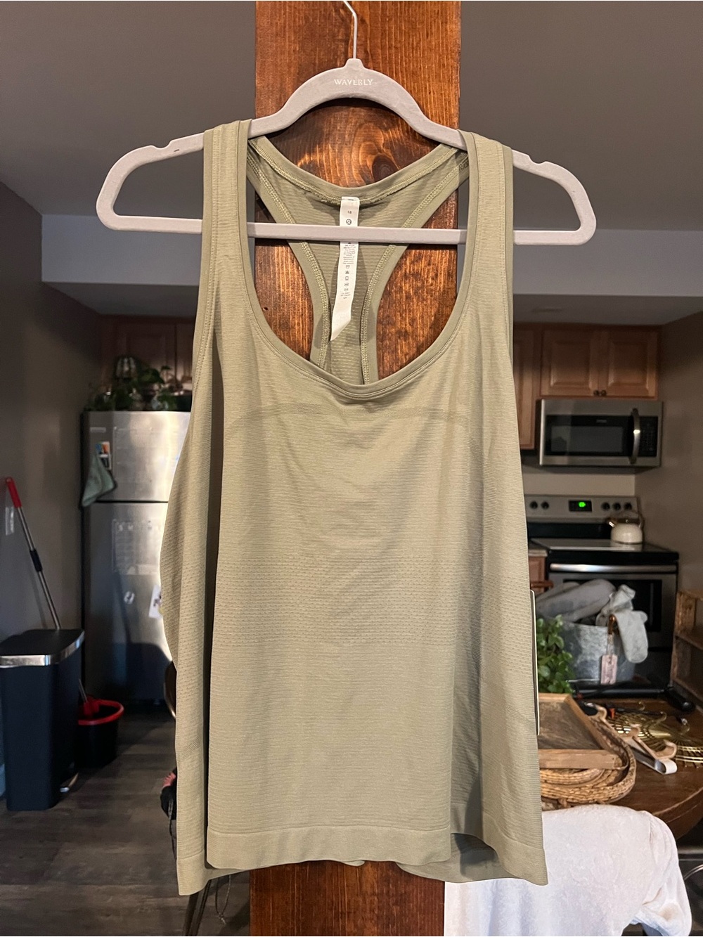 lululemon athletica Olive Green Racerback Tank